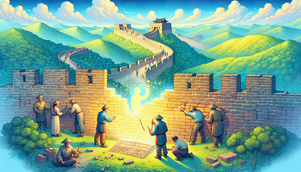 The Secret Message of the Great Wall: Hidden Notes in Bricks!